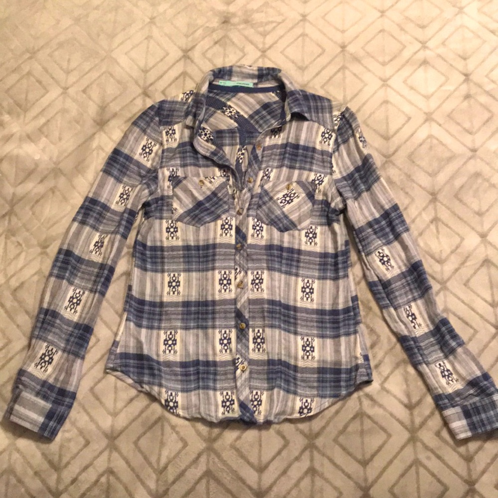 Maurices plaid shirt